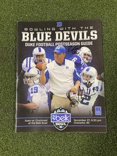 Conner Vernon Ross Cockrell Duke Blue Devils Signed Magazine Football Belk Bowl