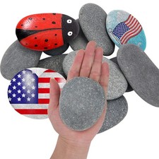 20 Pieces Large Painting Rocks 3-4 Inches Rocks for PaintingSmooth Rocks Bulk...