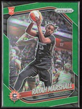 2025 Panini Prizm WNBA #47 Rayah Marshall Green Prizms Connecticut Sun Card