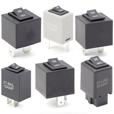 YUXIVCNE 9038 Fuel Pump Relay Bypass Master Kit - Pack of 6 Relay Tester 