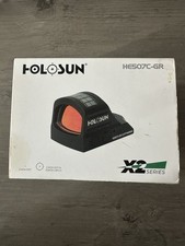 HOLOSUN HE507C-GR X2 Green Dot Sight - Black HE507C-GR X2 Used - Great Con.