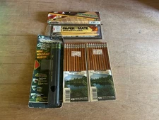 Vtg Pencil Junk Drawer Lot 1984 Papermate Sharpwriter Woodbine Ticonderoga