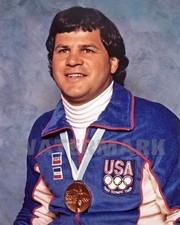 1980 USA Hockey MIKE ERUZIONE Glossy 8x10 Photo Olympics Lake Placid Portrait