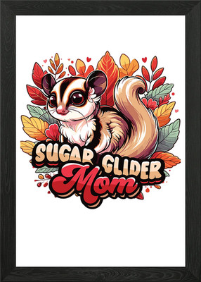 Australian Sugar Glider Gerahmtes Wandbild Poster Leinwanddruck Bild