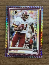 Art Monk Football Emoji 1/16 - 2025 Donruss Optic Washinton Redskins