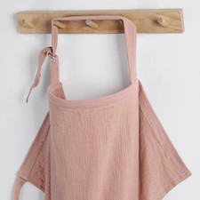 Muslin Nursing Cover for Breastfeeding, Breathable Breastfeeding Cover up wit...