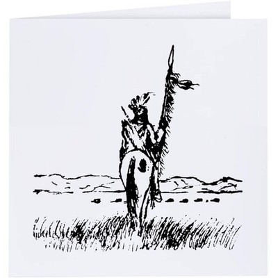 Grußkarten ''Indianer'' (GC004825)