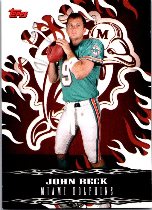 Football 2007 Topps #13 John Beck Red Hot Rookies Miami Dolphins