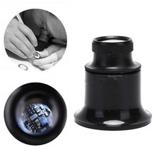 20X Magnifying Glass Pocket Watch Jewelry Repair Magnifier Mini Eye Loupe Tool G