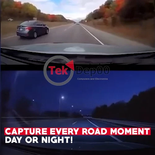 HD 1080p Dual Lens Dashcam - Front/Rear Auto Dash Camera Videorecorder G-Senor - Bild 2 von 18