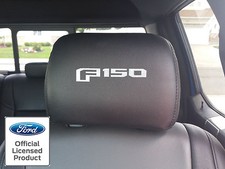 Fits 2017 Ford F-150 Headrest Vinyl Decals Stickers Leather Seats 2015-2017 F150