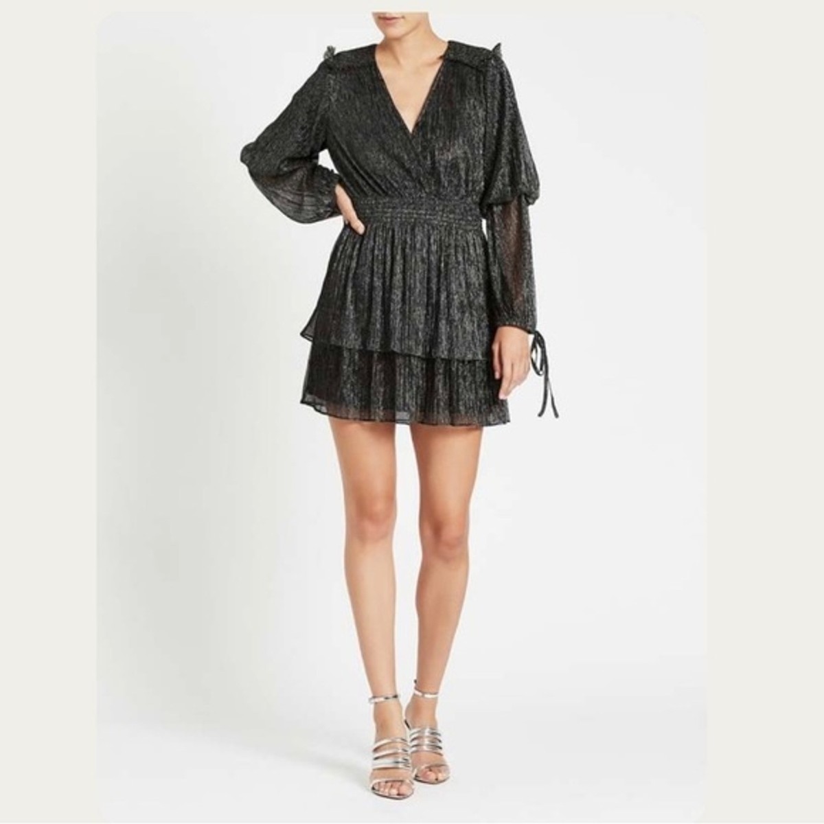 knee length dresses for ladies Misa Aline Sequin Mini Dress in Ombre – Suite 201