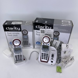 Clarity XLC3.4 Amplified Cordless Phone w/ XLC3.5 Extra Handset