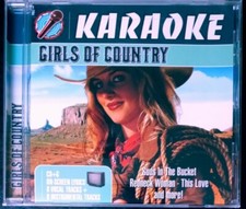 NEW Girls of Country Karaoke CD G, 2004, St. Clair Warm-Up  Karaoke Tracks
