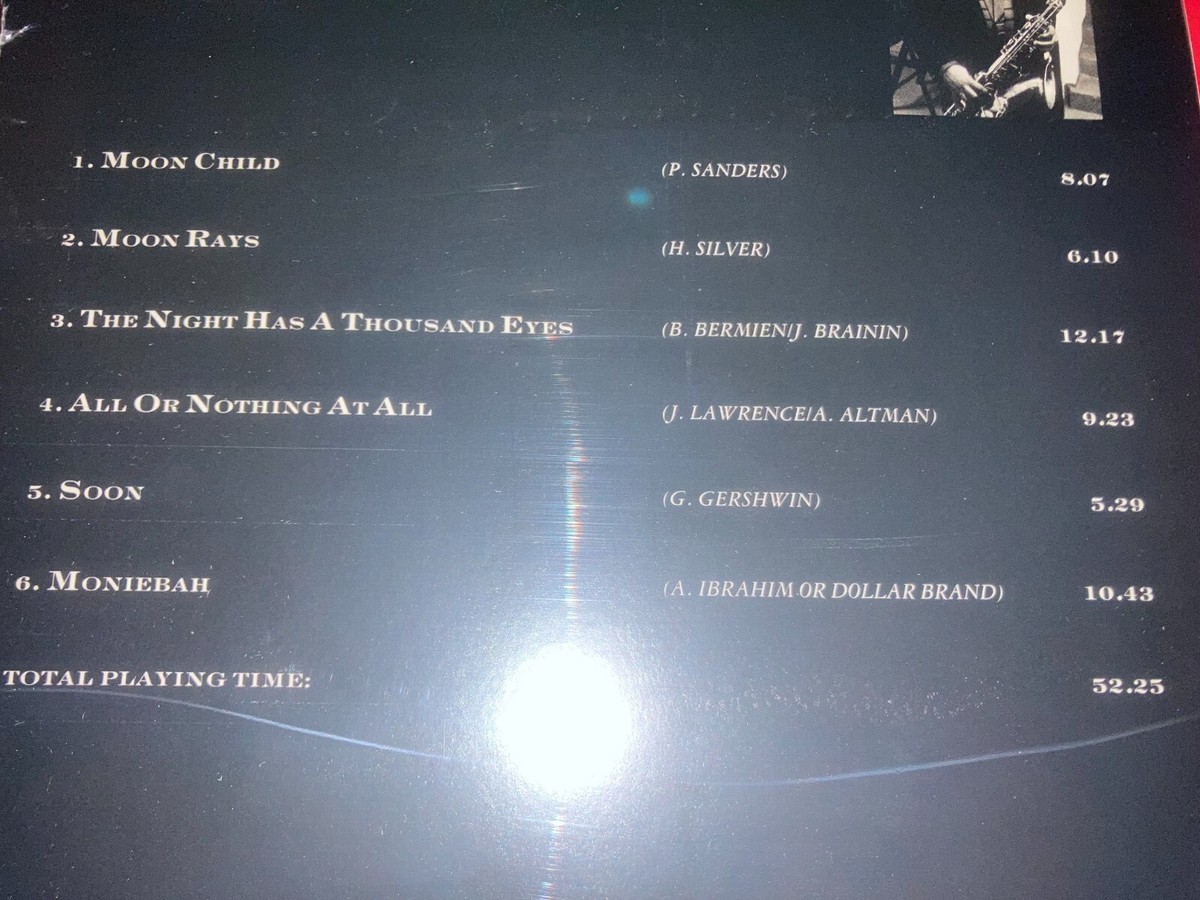Pharoah Sanders Moon Child 180gm Vinyl LP Record! Only 500 Made