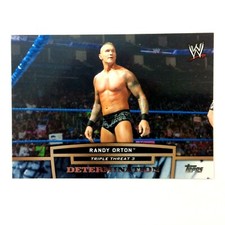 Randy Orton 2013 Topps WWE Triple Threat Tier 3 Insert Card #TT12-3