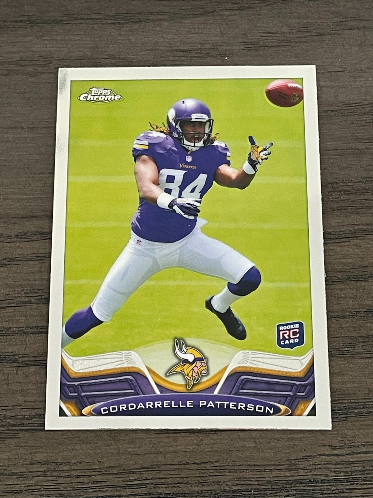 2013 Topps Chrome Cordarrelle Patterson Rookie #19 Minnesota Vikings