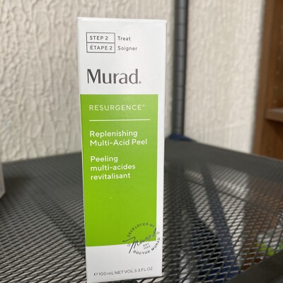 Murad Resurgence Replenishing Multi Acid Peel 3.3oz / 100ml NEW 3797
