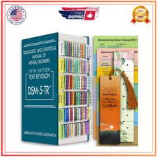 Index Tabs DSM-5-TR 2022, Color-Coded and Laminated DSM-V-TR Tabs The Diagnostic