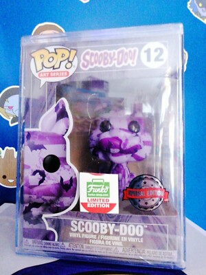 Scooby Doo Purple Bats Artist Series Funko Pop! Hard Stack Double Stickers #12