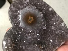 HERMOSO CORAZÓN AMATISTA ÚNICO 3 3/4", URUGUAY