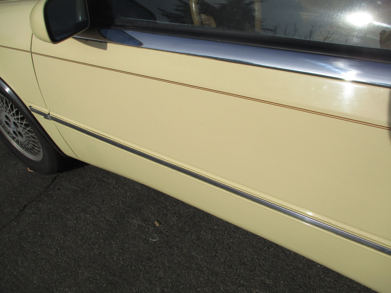 DRIVER DOOR CHRYSLER MASERATI TC 89 90 91 
