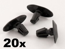20x Peugeot Plastic Weatherstrip Clips- For rubber door seals, door gasket clips