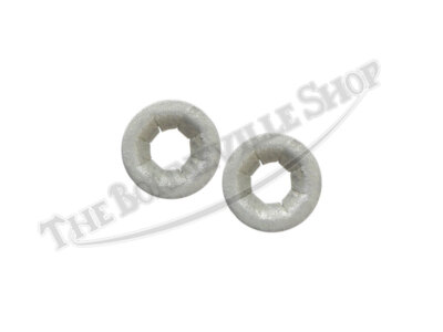 Triumph BSA 250 500 650 750 Reflector Push Fix Star Lock Speed Clips (2) PN# ...