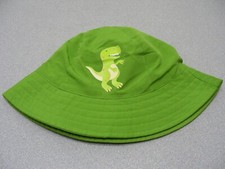 DINOSAUR - WONDER NATION - Green - Toddler Size Bucket Hat Sun Cap