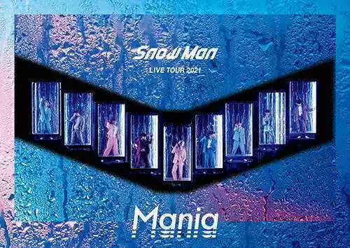 Snow Man LIVE TOUR 2021 Mania Regular Edition Blu-ray USED from