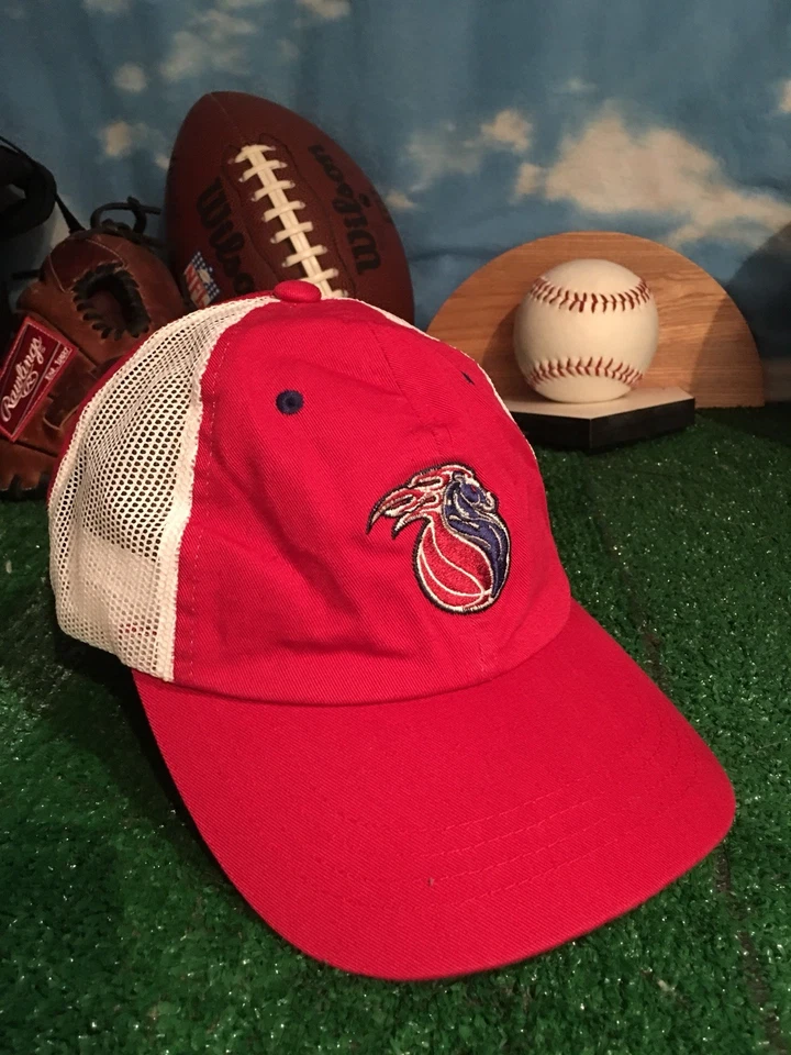 Vintage Detroit Pistons zephyr hat cap adjustable strap back h35 - Image 2 of 4