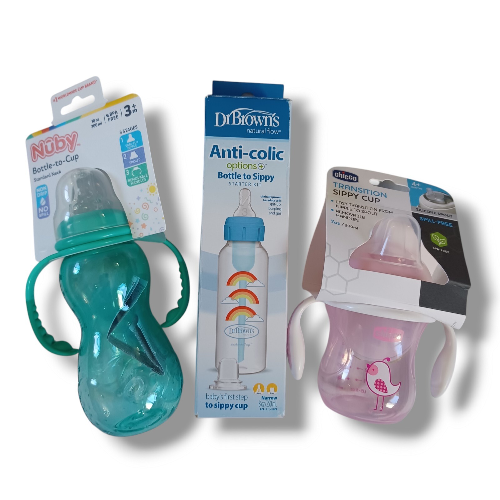 Baby Bottle Sippy Cup Toddler Dr. Brown's Nuby Chicco