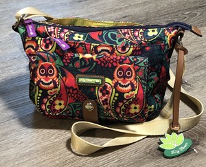 LILY BLOOM Night Owl Christina Crossbody Handbag Purse Bag Multi | eBay