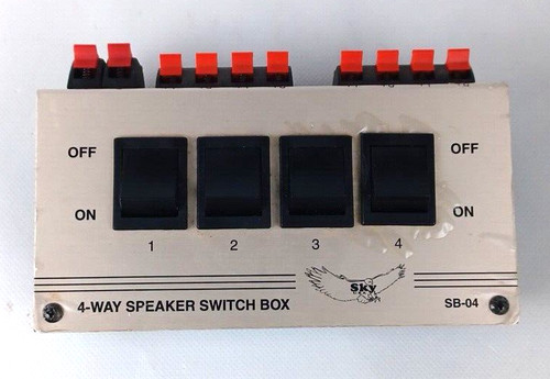 Sky USA 4WSB FOUR-WAY SPEAKER SWITCH BOX