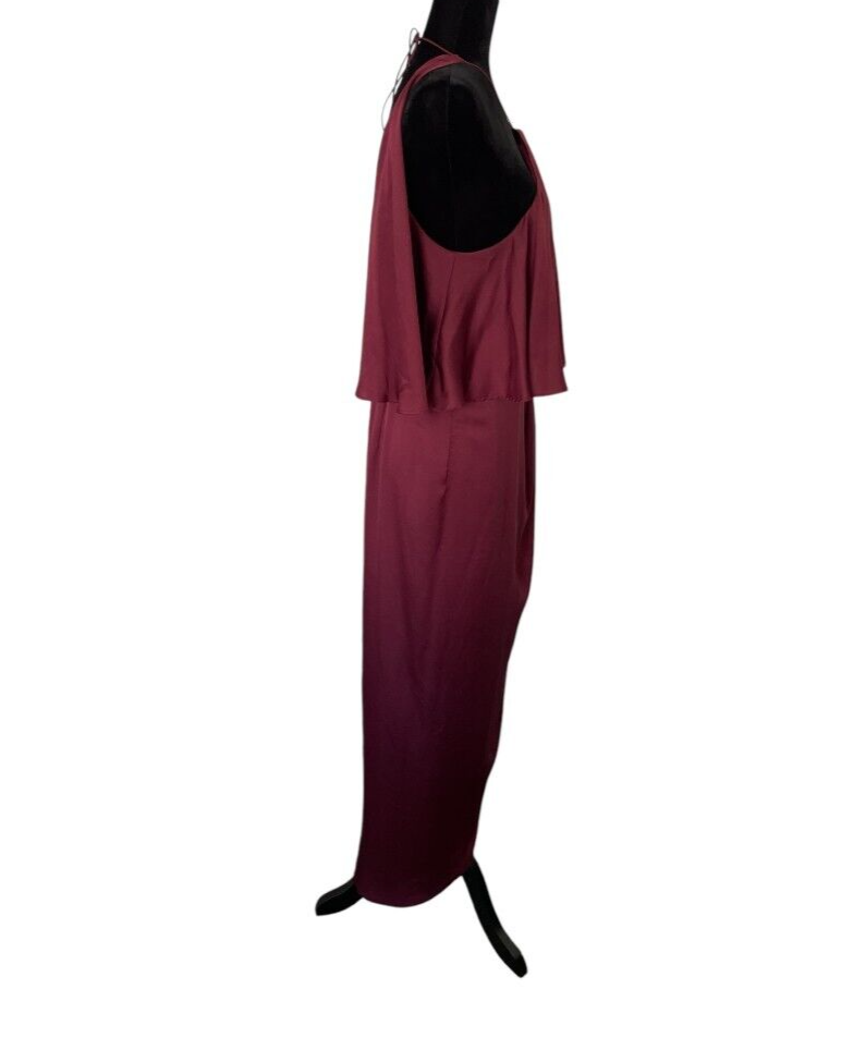 SHONA JOY Luxe Halter Frill Dress Size 8 in Garnet | eBay SHONA JOY Luxe Halter Frill Dress Size 8 in Garnet | eBay