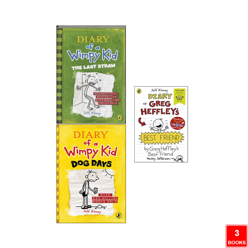 Diary of a Wimpy Kid Book 3-4 and World Book Day : 3 Books
