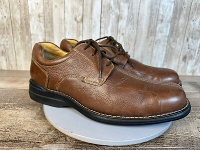 Johnston & Murphy Men Casual Shoes Brow Leather Derby Size 10M