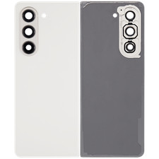 Back Cover Glass With Camera Lens For Samsung Galaxy Z Fold 5 5G F946  Cream 