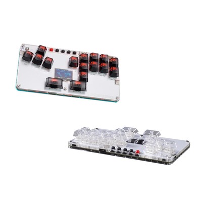 Gaming-Tastatur, 3 Eingangsanschlüsse, Arcade-Hitbox-Controller für