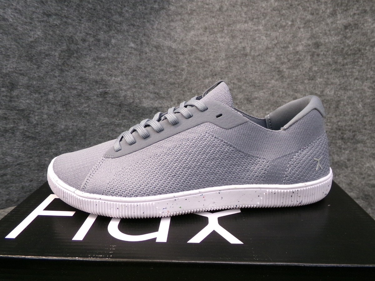 New Flux Adapt Trainer Grey/White Mens Size 10.5 Athletic Knit Run/Train Shoes Flux Adapt Trainer White Athletic Knit Barefoot Shoe Sneaker  main image 3