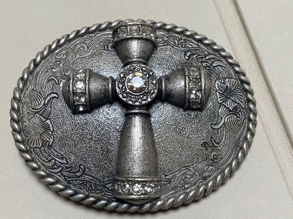 Very Cool Huge Robbie French Cross Belt Buckle | eBay display picture 3