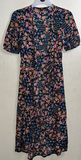 Find Navy Floral Short Sleeve Kimono Size 10