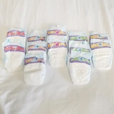 12 Brand New- Luvs Size 1 Blue’s Clues Diapers No Package 2007