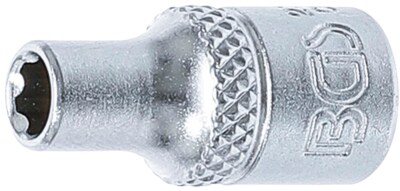 BGS STECKSCHLÜSSEL-EINSATZ SUPER LOCK, INNENVIERKANT 6,3 MM (1/4''), SW 4,5 MM