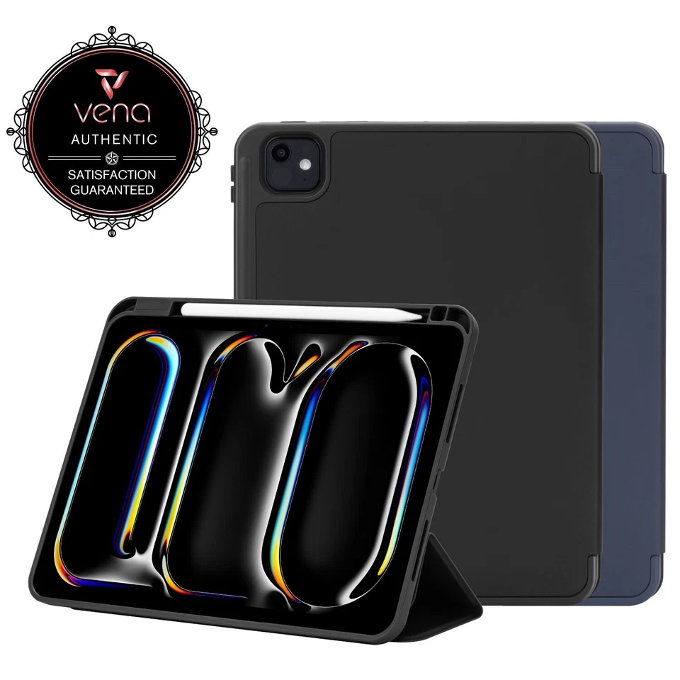 Vena For Apple iPad Pro 11 Inch Case with Pencil Holder Trifold Stand
