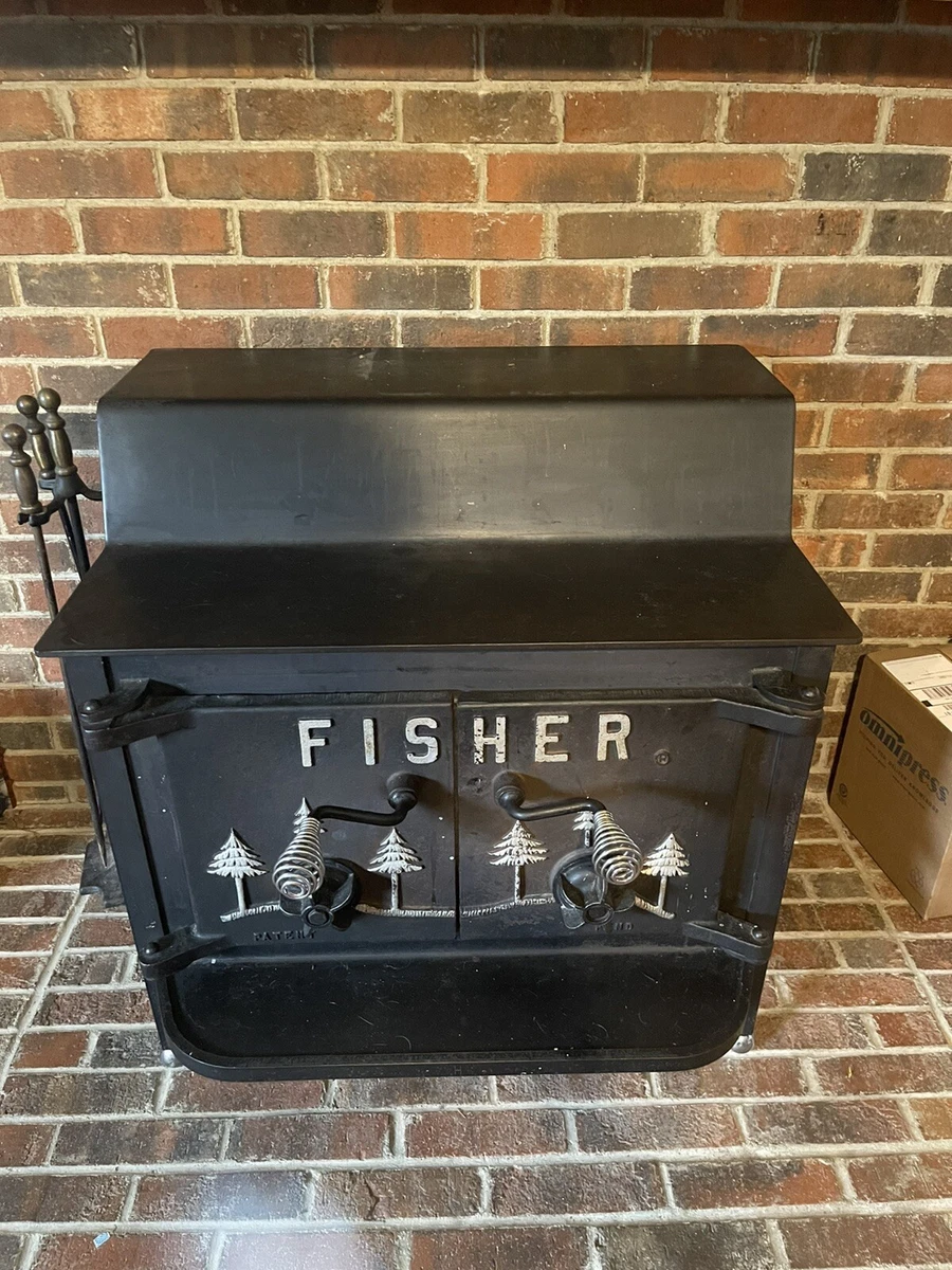 Fisher Grandpa Bear Wood Stove with Screen *Includes Wheel Kit* | eBay