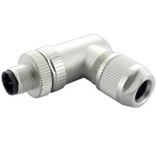 7000-14811-0000000, Murrelektronik, M12 Male 90� D-Cod. Push-In 4-Pol.