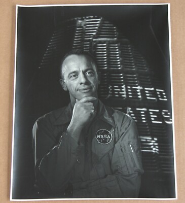 NASA Astronaut  Alan Shepard Jr. 1960s Signed Letter & Rare Photograph American