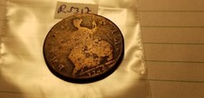 Great Britain 1744 Half Penny Coin Idrs1.