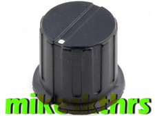 B.40 Potiknopf Drehknopf Reglerknopf Stellknopf für 6,35mm Achse Ø13,2mm H13,7mm